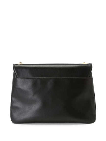 agn b. logo-clasp leather crossbody bag floriamart.shop