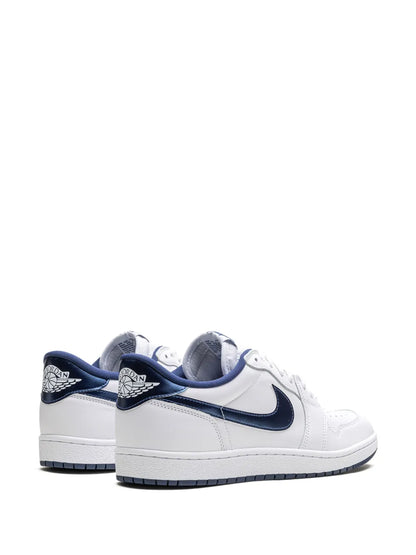 Air Jordan 1 Low 85 Metallic Navy Sneakers