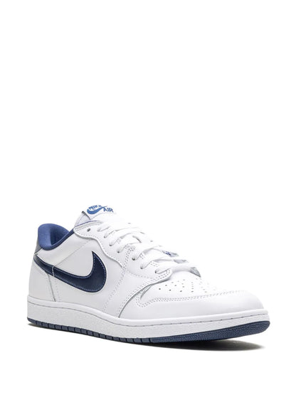 Air Jordan 1 Low 85 Metallic Navy Sneakers