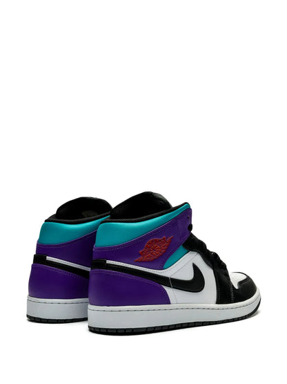 Air Jordan 1 Mid Aqua Sneakers