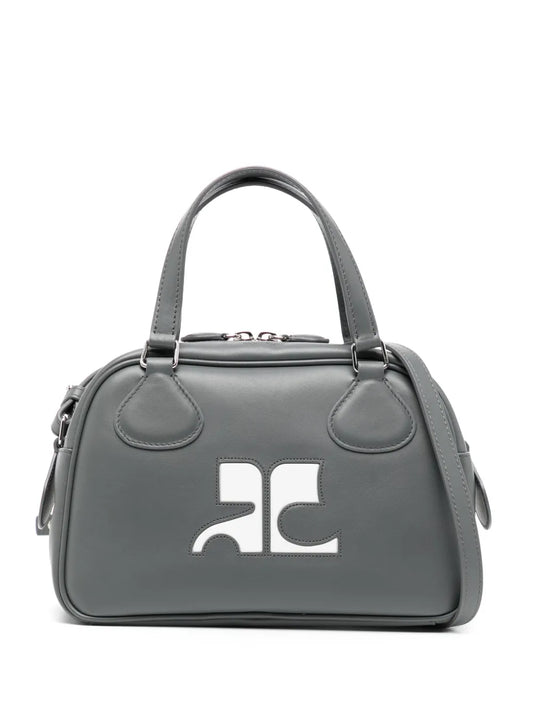 CourresReedition leather tote bag