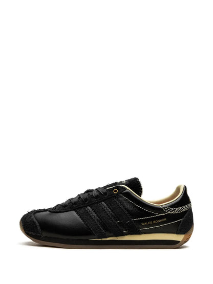 adidas X Wales Bonner Country Core Black/Easy Yellow Sneakers