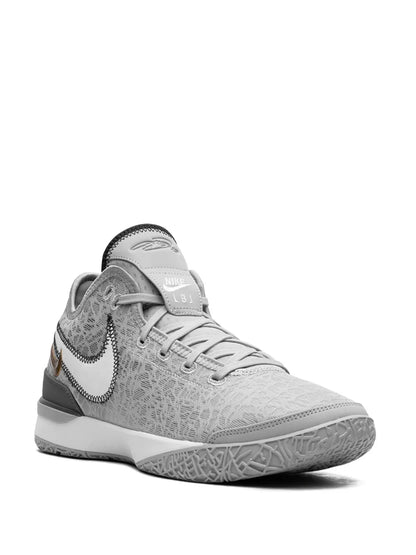 Nike Zoom Lebron Nxxt Gen Wolf Grey Metallic Gold floriamart.shop