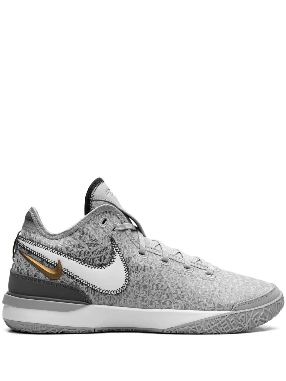Nike Zoom Lebron Nxxt Gen Wolf Grey Metallic Gold floriamart.shop