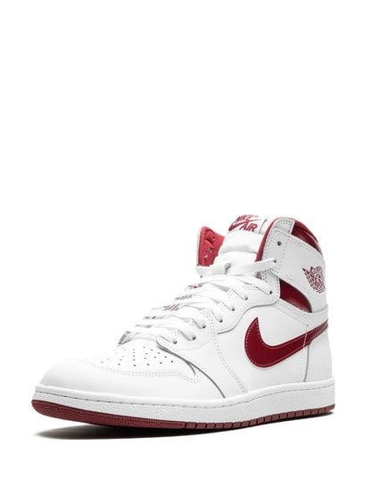 Air Jordan 1 High 85 Metallic Burgundy Sneakers