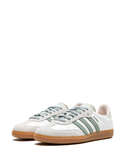 adidas Samba Silver Green Sneakers Floriamart