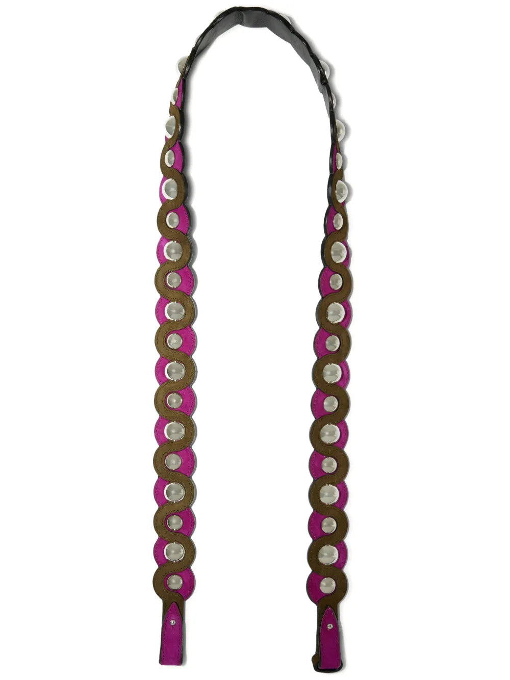 PUCCIstudded suede shoulder strap