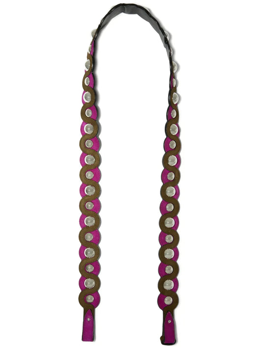 PUCCIstudded suede shoulder strap