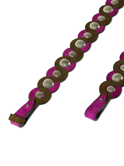 PUCCIstudded suede shoulder strap