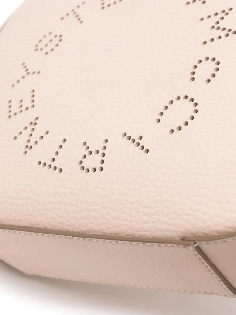 Stella McCartneylogo-perforated faux-leather mini bag