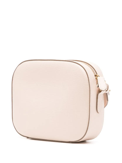 Stella McCartneylogo-perforated faux-leather mini bag