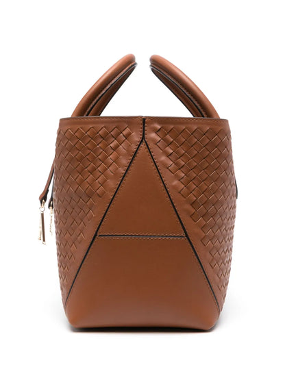 Aspinal Of Londonmedium London woven tote bag