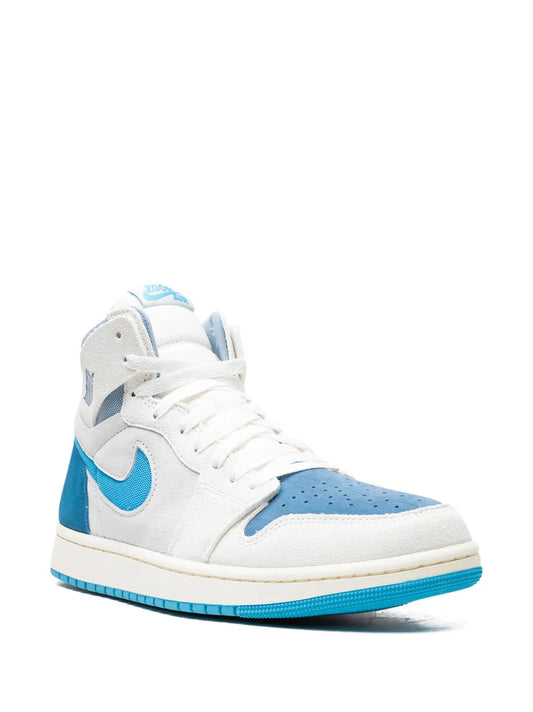 Air Jordan 1 High Zoom Air Cmft 2 Dark Powder Blue Sneakers
