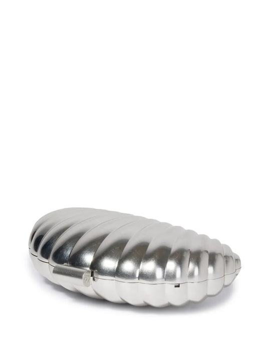 SimkhaiMonet shell-motif clutch bag floriamart.shop