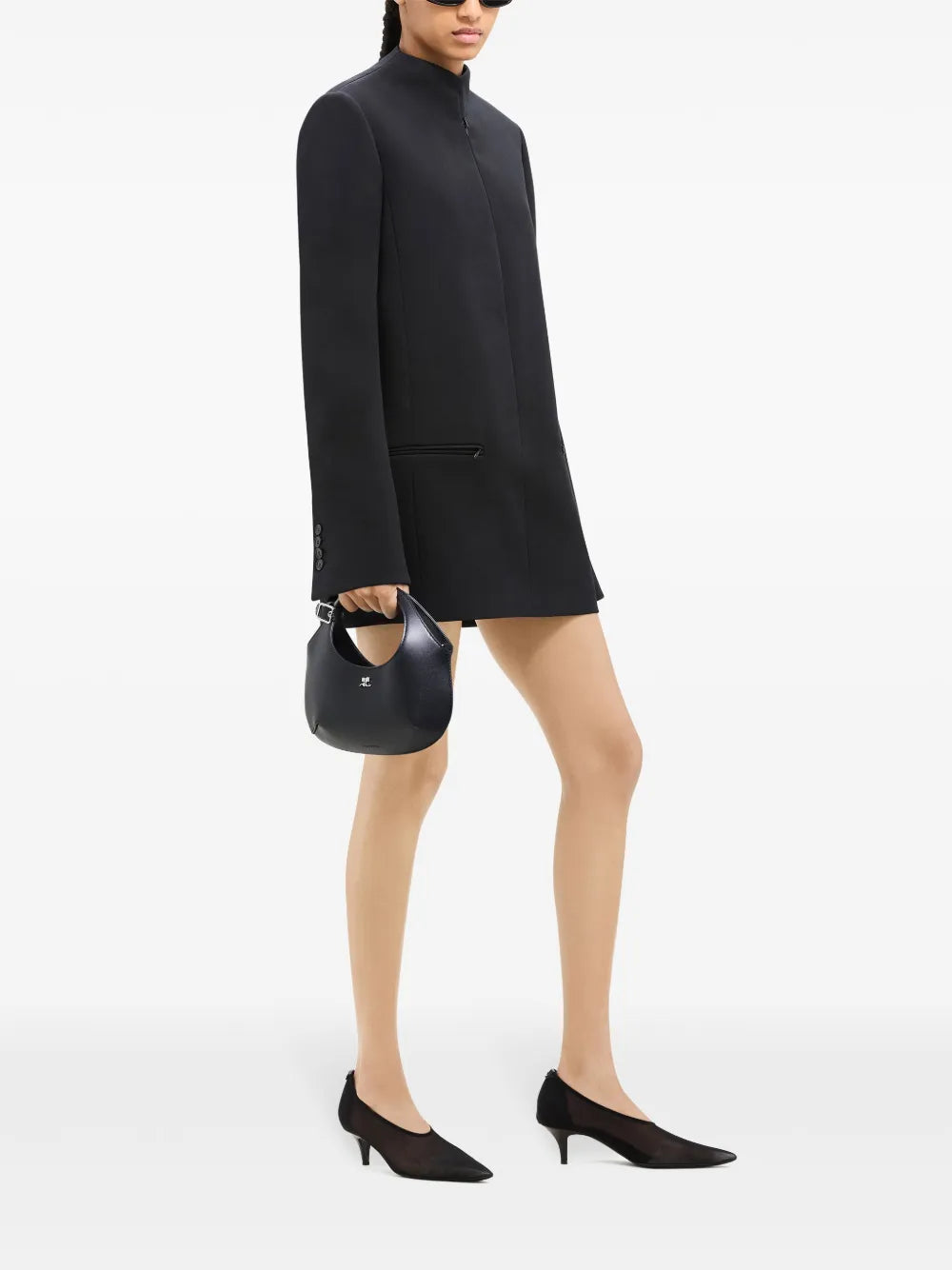 Courresmini Holy leather tote bag