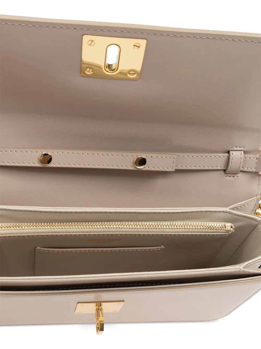 Golden Gooseleather shoulder bag