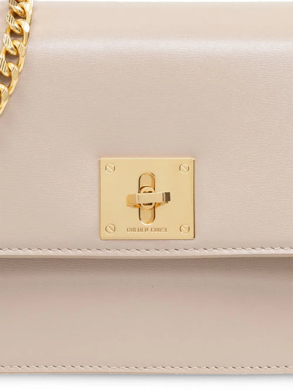 Golden Gooseleather shoulder bag
