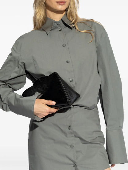The Attico8.30PM leather clutch bag