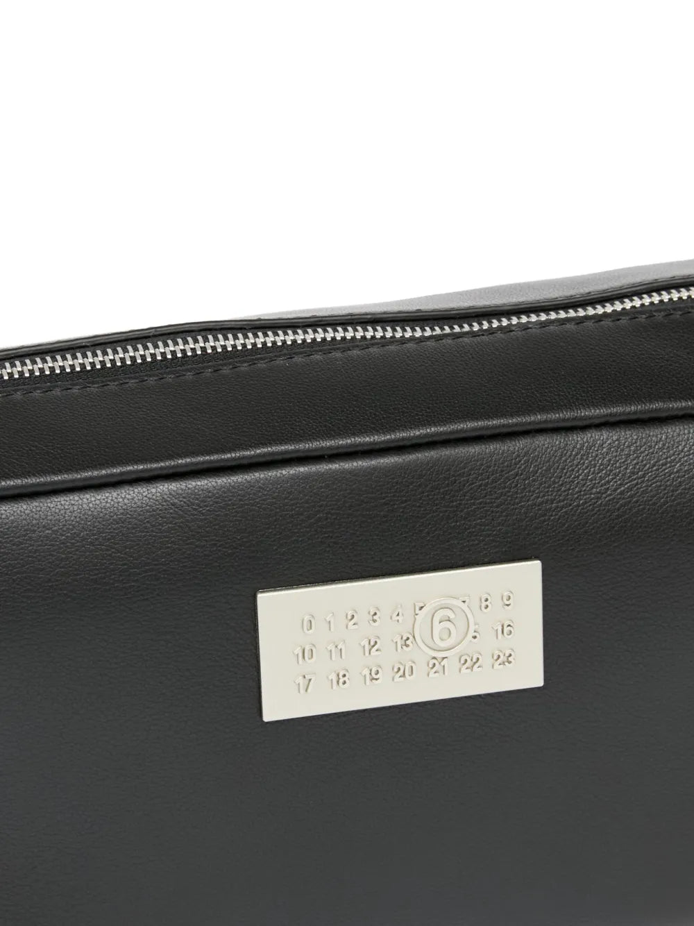 RunwayMM6 Maison MargielaNumeric leather shoulder bag