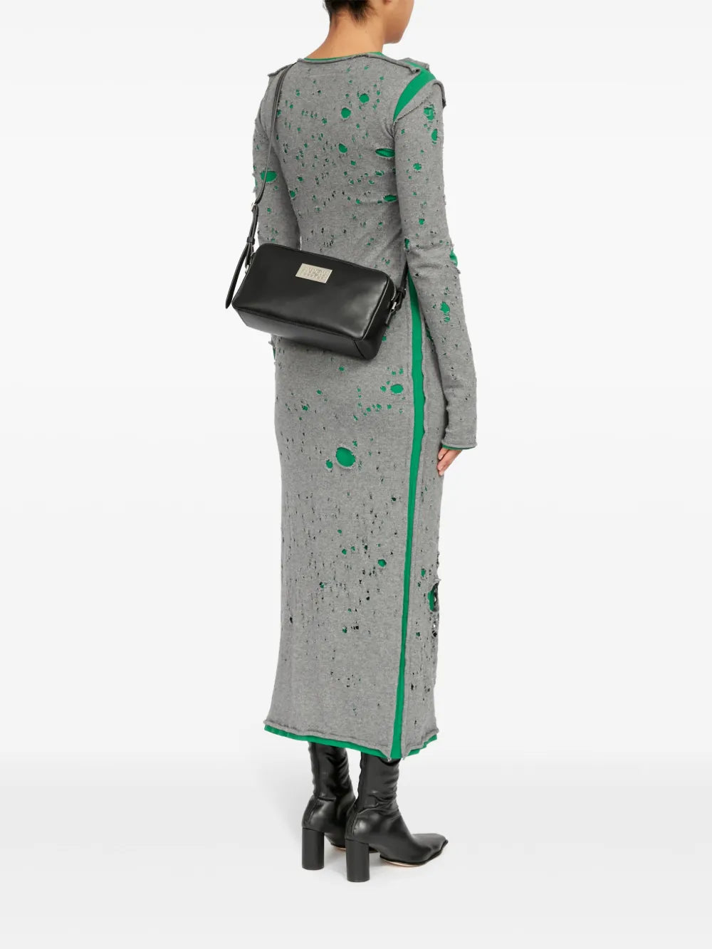 RunwayMM6 Maison MargielaNumeric leather shoulder bag