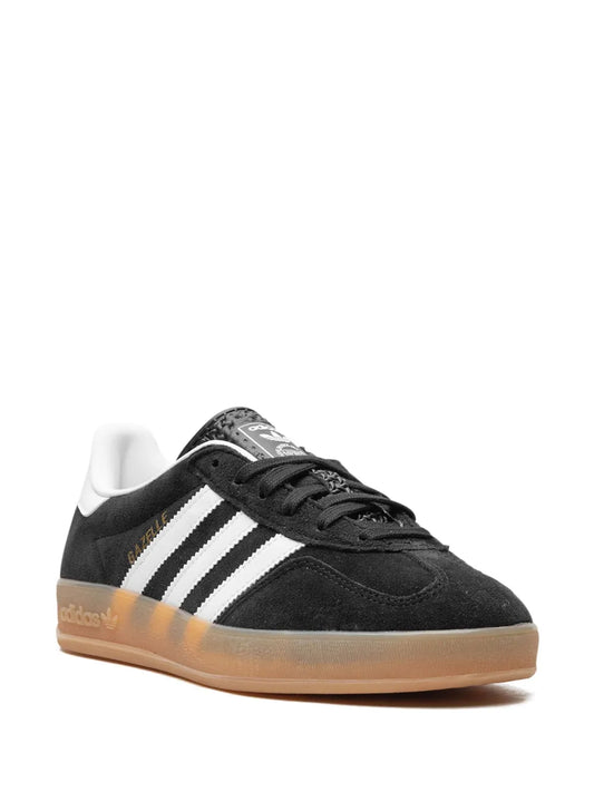 adidas Gazelle Indoor Core Black/White/Gum Sneakers Floriamart