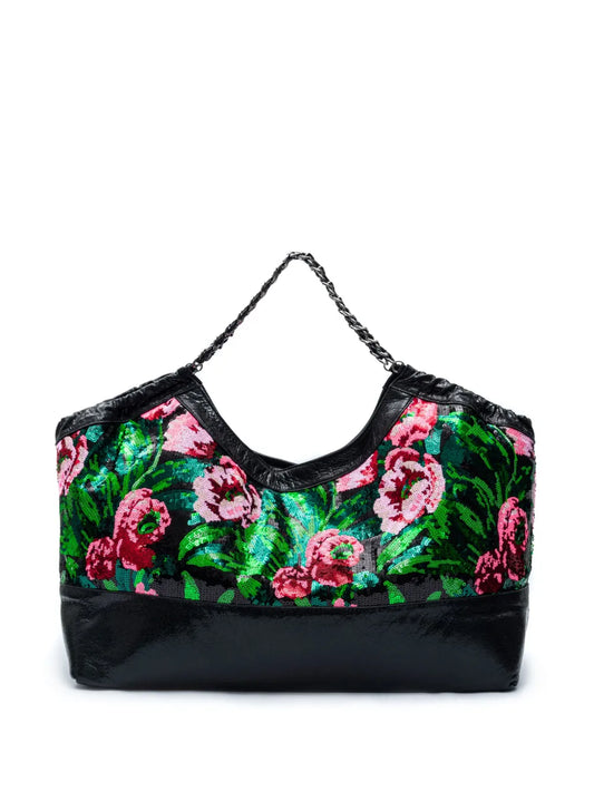 IslaMaxi Danny sequim-embellished shopper bag