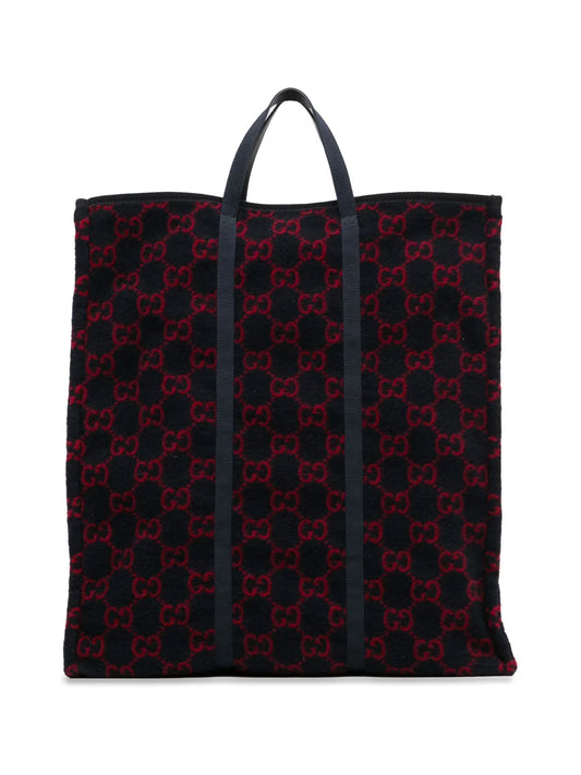 Pre-OwnedGucci Pre-Owned2016-2023 GG Wool tote bag
