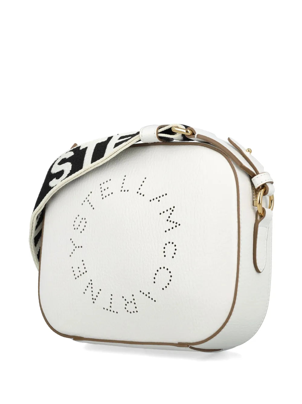 Stella McCartneyperforated logo cross body bag