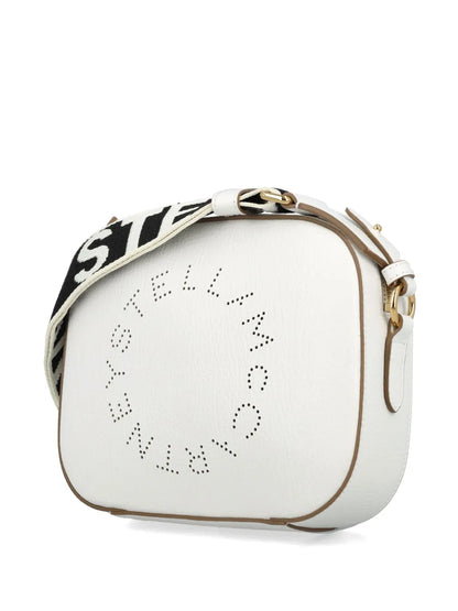 Stella McCartneyperforated logo cross body bag