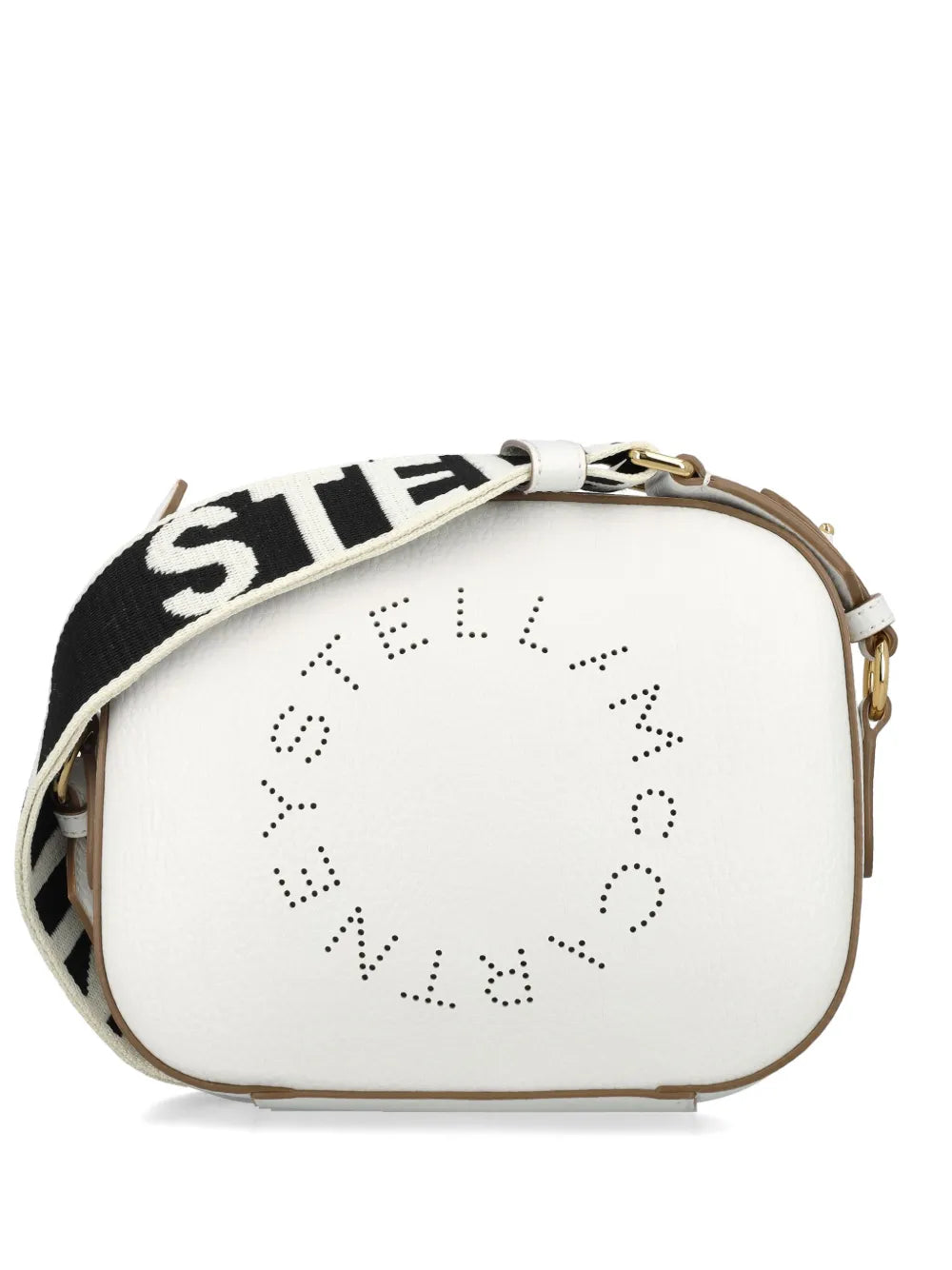 Stella McCartneyperforated logo cross body bag