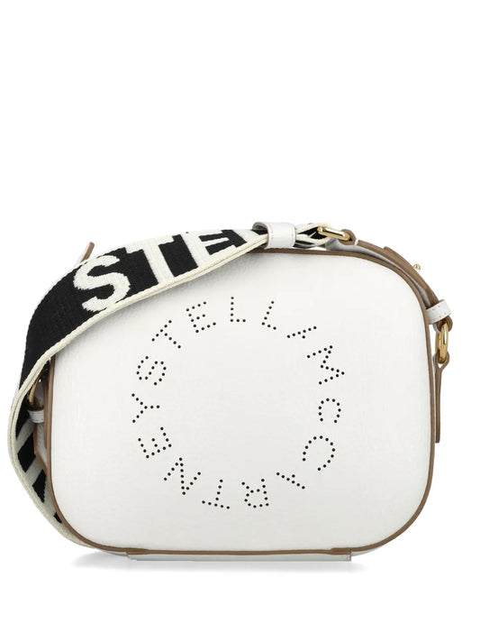 Stella McCartneyperforated logo cross body bag