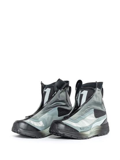 11 By Boris Bidjan Saberi Zip-Up Hi-Top Sneakers Floriamart