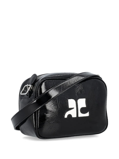 New SeasonCourresReedition Naplack leather mini bag