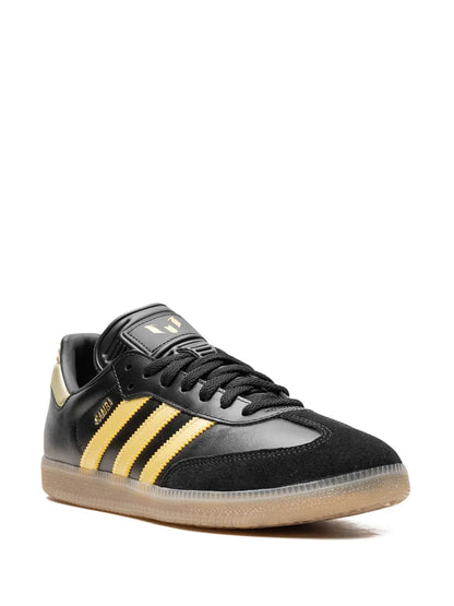 adidas X Lionel Messi Samba Black/Gold Sneakers
