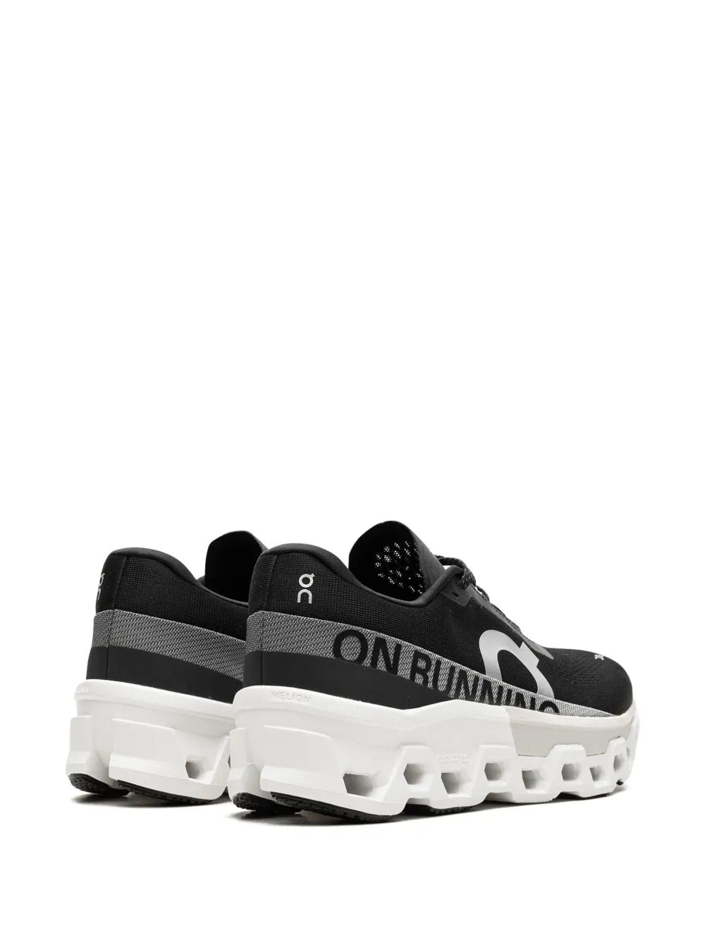 On Running Cloud Monster 2 Black/White Sneakers floriamart.shop