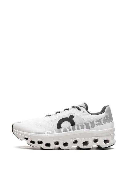 On Running Cloudmonster Undyed - White Sneakers floriamart.shop