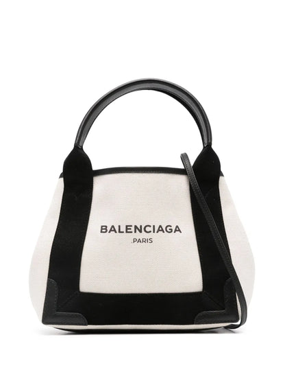Pre-OwnedBalenciaga Pre-Owned2020s small Navy Cabas tote bag