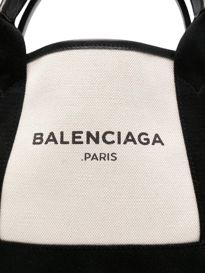 Pre-OwnedBalenciaga Pre-Owned2020s small Navy Cabas tote bag