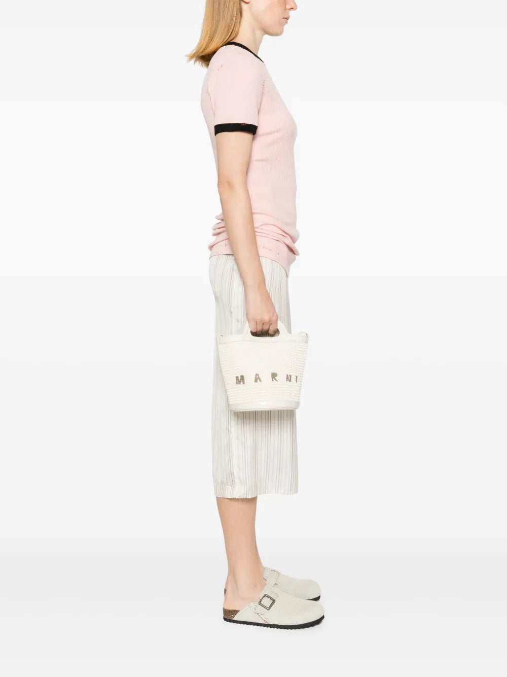 Marnismall Tropicalia bucket bag