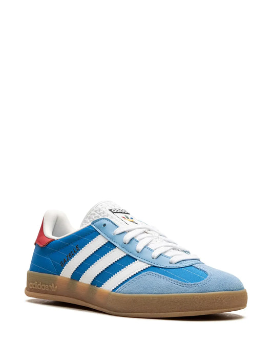 adidas Gazelle Indoor Paris Olympics - Blue Sneakers Floriamart