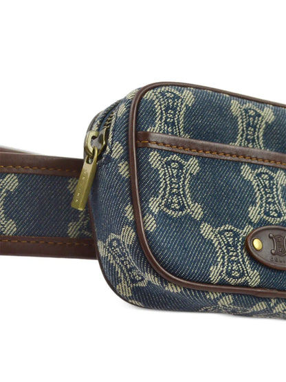 Pre-OwnedCeline Pre-Owned1990-2000s Macadam-pattern belt bag