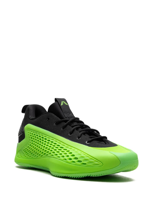 adidas Anthony Edwards 1 Low Slime - Lucid Lime/Aurora Ink/Core Black Sneakers Floriamart