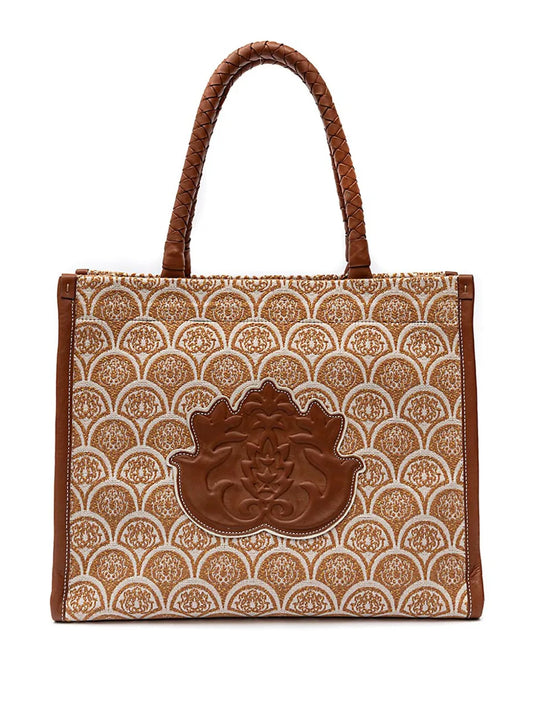 IslaSirena jacquard-print shoulder bag floriamart.shop
