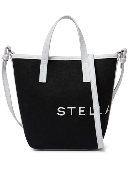 Stella McCartneylogo-print bucket bag