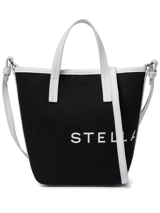 Stella McCartneylogo-print bucket bag