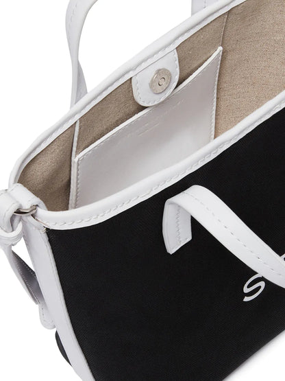 Stella McCartneylogo-print bucket bag