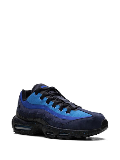 Nike X Stash Air Max 95 Obsidian Black/Harbor Blue Sneakers floriamart.shop
