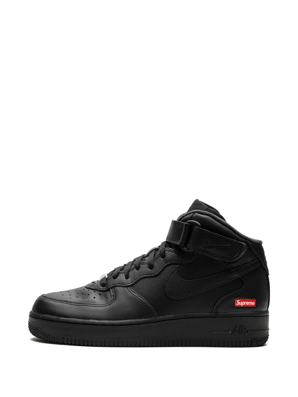 Nike X Supreme Air Force 1 Mid Mini Box Logo - Black Sneakers floriamart.shop