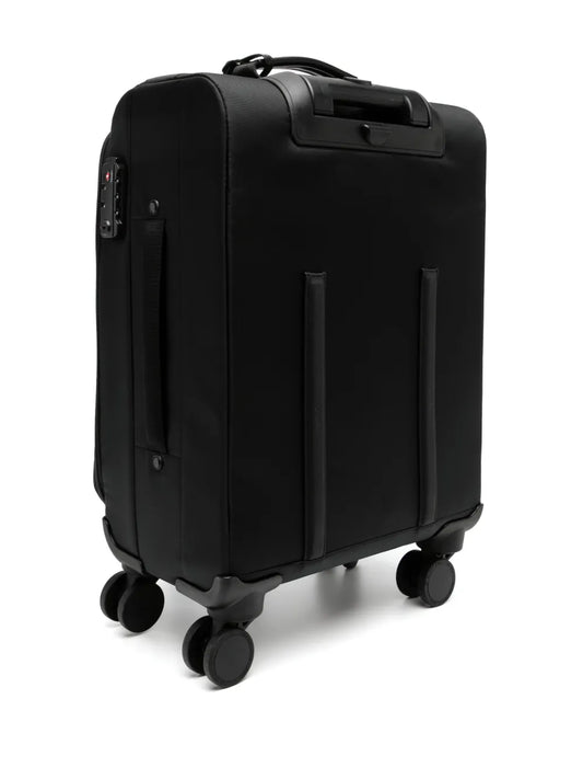 agn b. logo-print trolley bag floriamart.shop