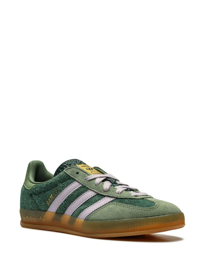 adidas Gazelle Indoor Mineral Green/ Silver Sneakers Floriamart